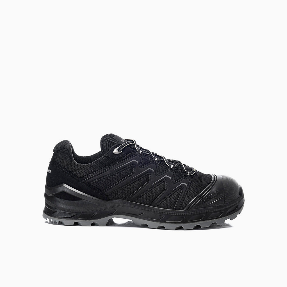 HERREN LOWA Sicherheitshalbschuh LARROX Work GTX black-grey Lo S3 CI