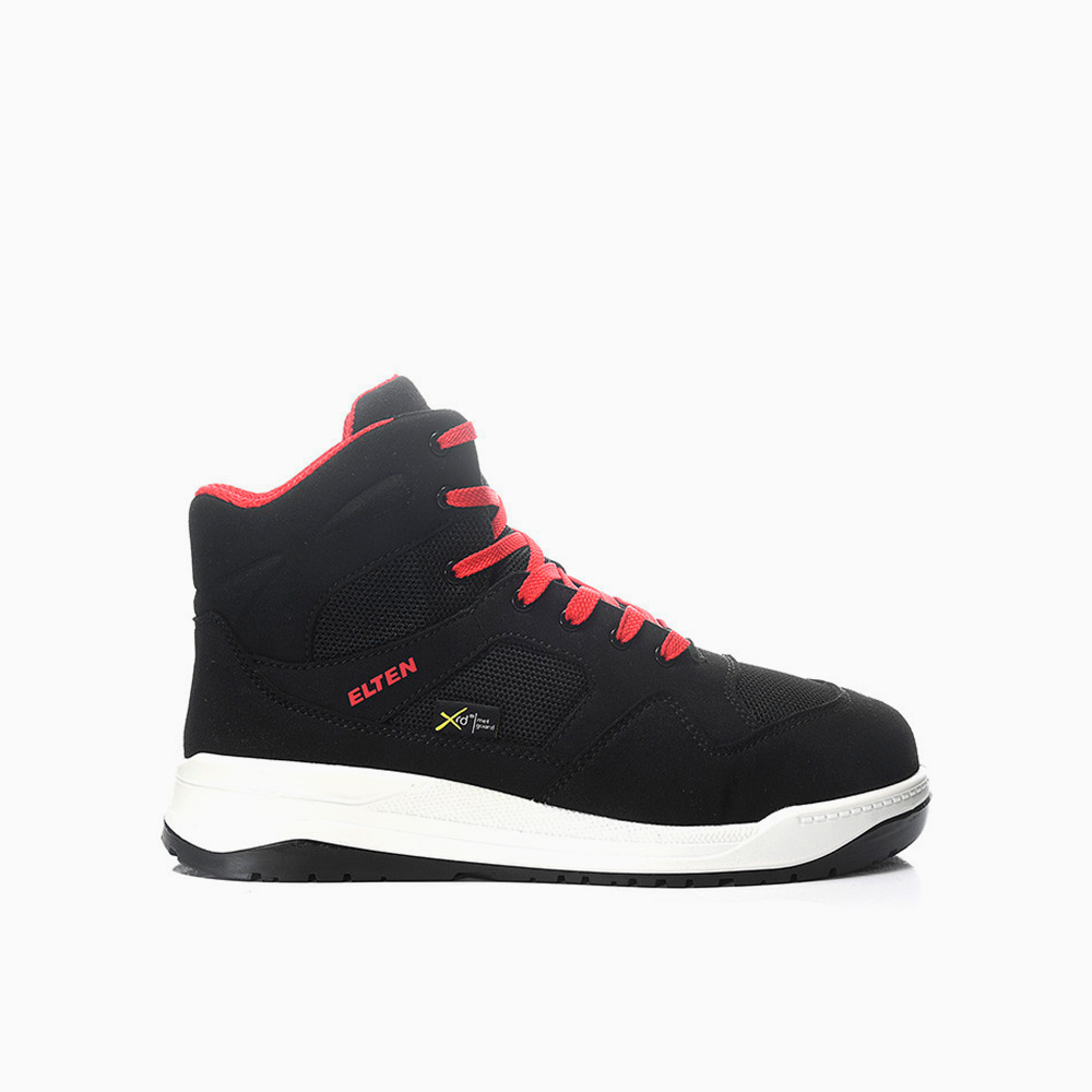 ELTEN HERREN Sicherheitsschnürstiefel LAKERS M black Mid ESD S1PS