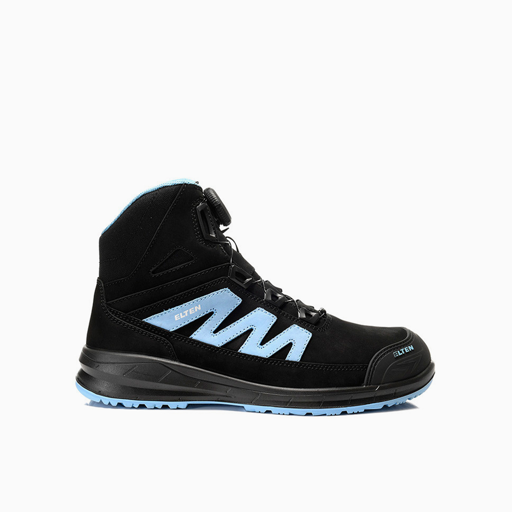 ELTEN DAMEN Sicherheitsstiefel MARTEN XXSports Pro BOA® black-blue Mid ESD S3S