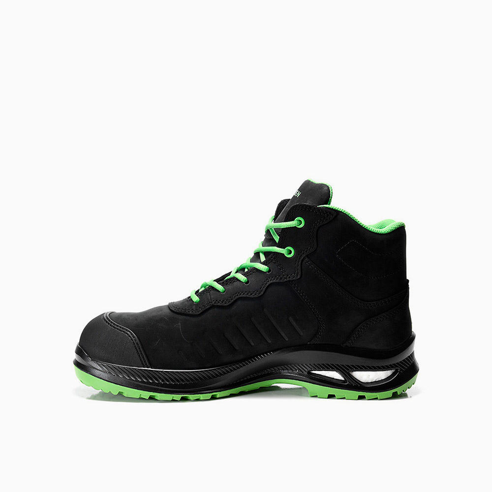 ELTEN HERREN Sicherheitsstiefel STEWART XXG Pro GTX black-green Mid ESD S3S HI CI