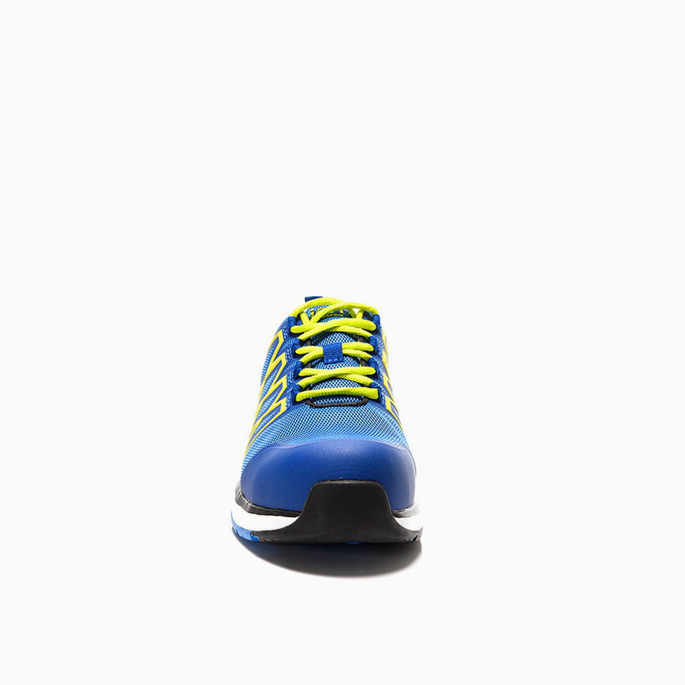 HERREN JORI Sicherheitshalbschuh jo_SWIFT blue-yellow Low ESD S1PS