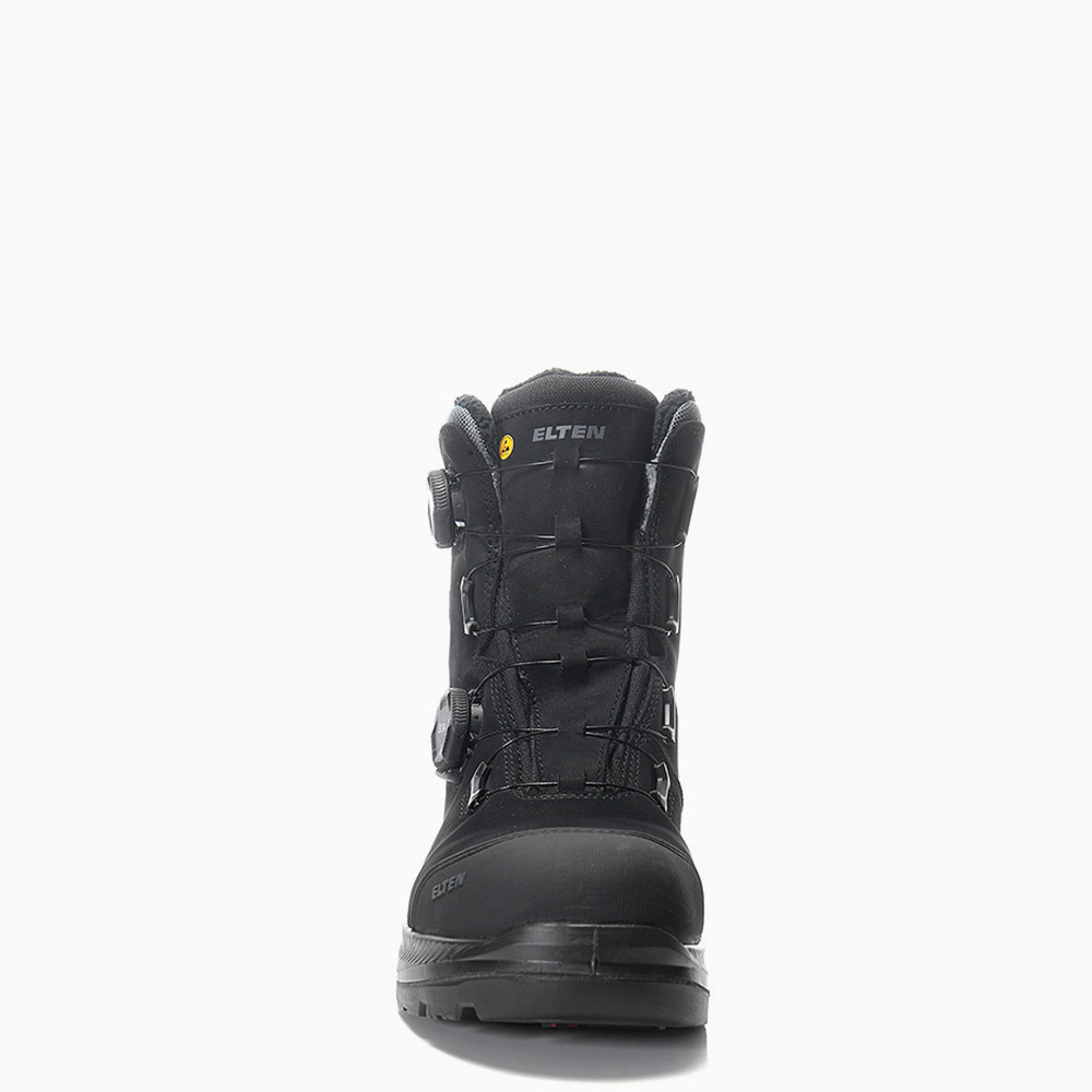 ELTEN HERREN Sicherheitsschnürstiefel (Form C) HAYS XXAG Pro BOA® black High ESD S3S HI CI