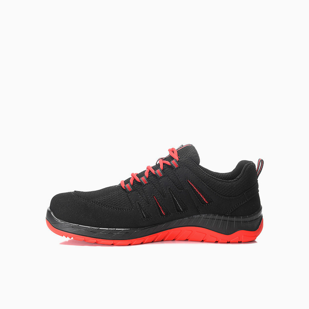 ELTEN HERREN Sicherheitshalbschuh MADDOX Compo black-red Low ESD S3S