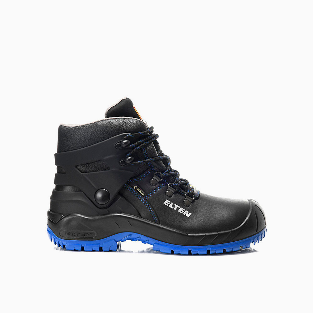 ELTEN DAMEN Sicherheitsschnürstiefel RENZO Biomex GTX blue Mid ESD S3