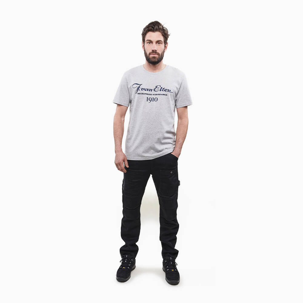 ELTEN T-SHIRT Retro grey