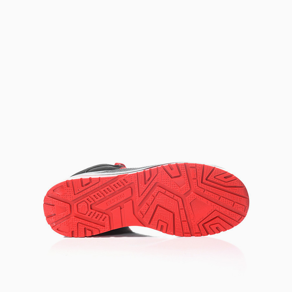 ELTEN HERREN Sicherheitsschnürstiefel MAVERICK black-red Mid ESD S3S